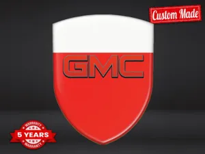 GMC Heckscheibensticker Stil Racing Anpassbar